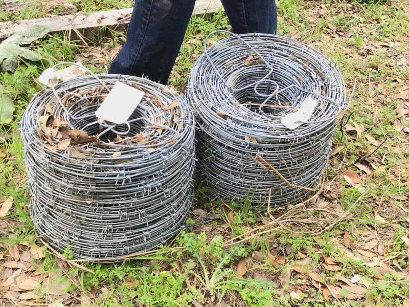 lot 399 image: (2) Rolls Barbed Wire
