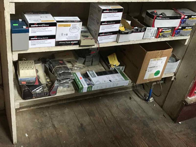 lot 448 image: Assorted Electrical Plugs, Plugs, Nuts, Etc.