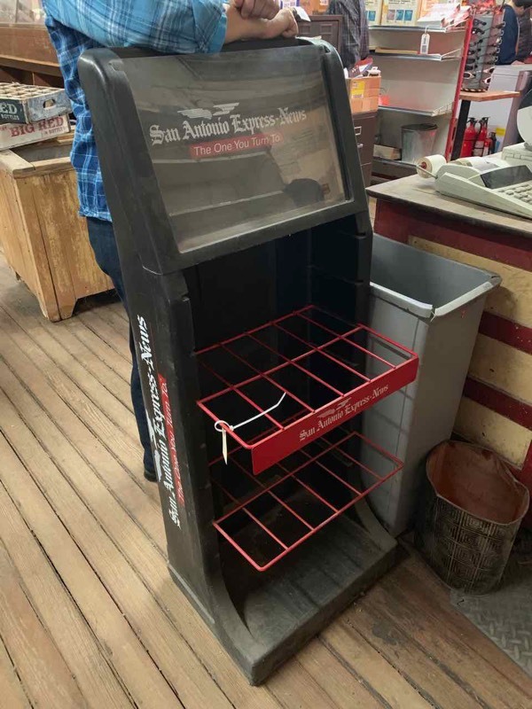 lot 458 image: Newspaper Stand