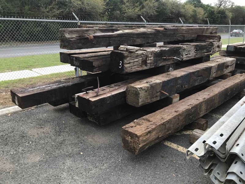 lot 3 image: (15) Railroad Timbers