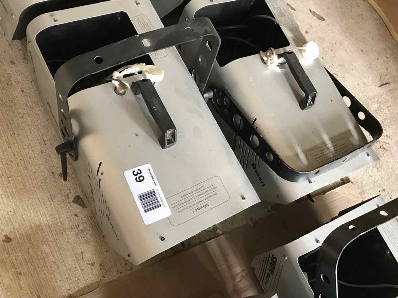 lot 39 image: (2) Antari S-100-11 DMX Snow Machines (sputter)