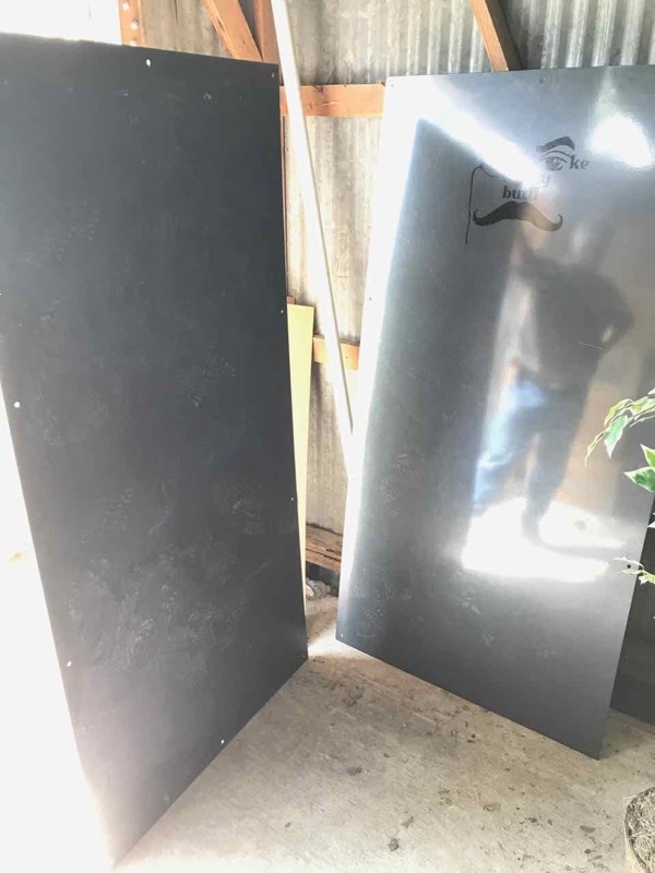 lot 50 image: (2) Magnetic Board, Chalk Board