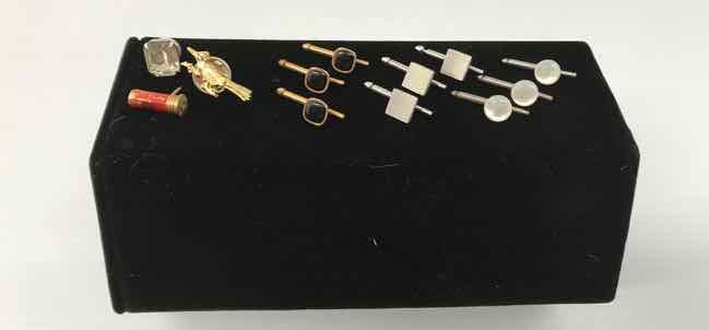 lot 109 image: Tie Tacks, Cuff Links, Etc.