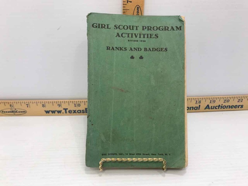 lot 187 image: Book  Girl Scout Program Activities