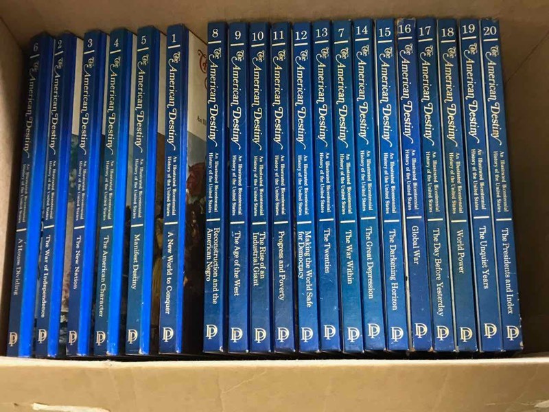 lot 333 image: Books The American Destiny Set