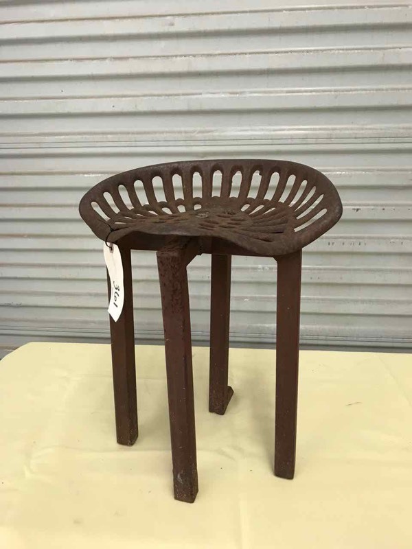 lot 361 image: Tractor Seat Stool