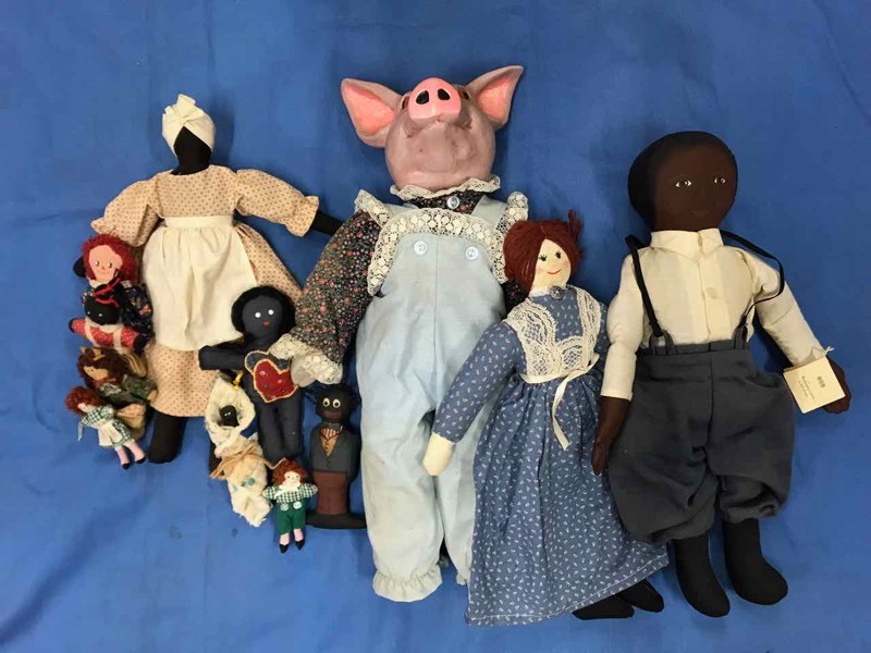 lot 201 image: Asst. Dolls