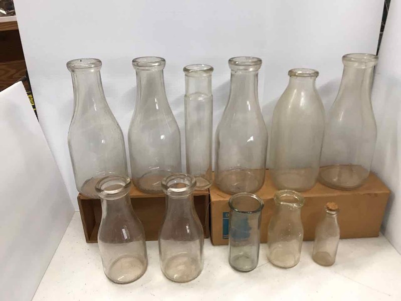 lot 246 image: Dairy Bottles