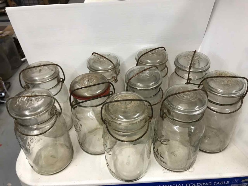 lot 261 image: Ball Canning Jars