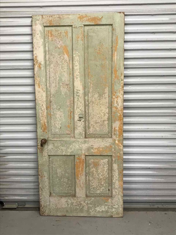 lot 437 image: AntiqueVintage Screen Door (4-panel)