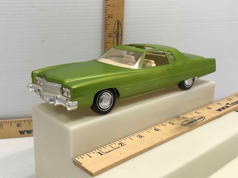 lot 604 image: Dealership Promo Vintage Johan El Dorado (green) 125 Scale Built Up Plastic