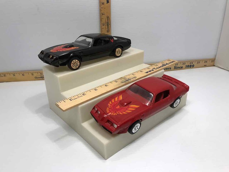 lot 605 image: (2) Vintage 1980 Trans-Am Models (Need TLC)