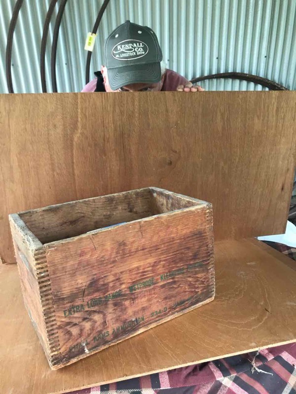 lot 392 image: Remington ammo box