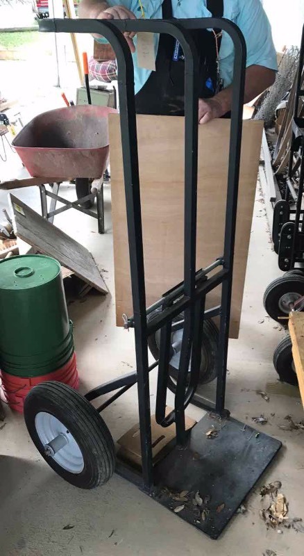 lot 403 image: Big Wheel black hand truck