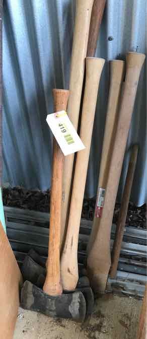 lot 419 image: Double Bit Axes (double sided) (4)
