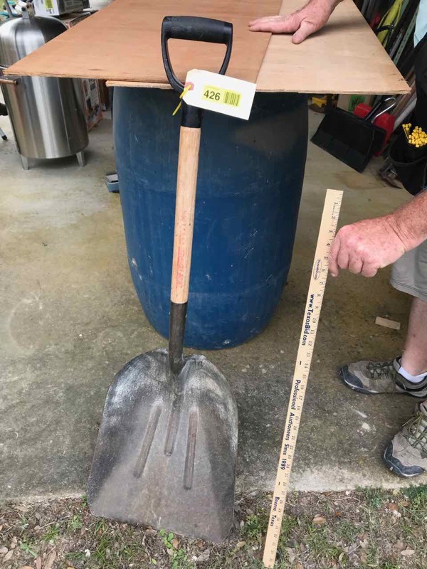 lot 426 image: Steel Scoop
