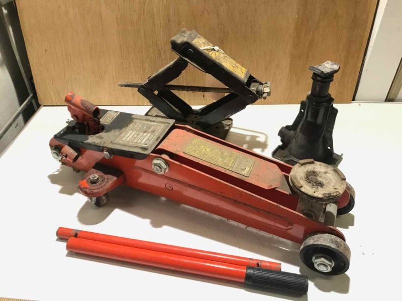 Scissor Jack Hydraulic Bottle Jack And Floor Jack Unknown