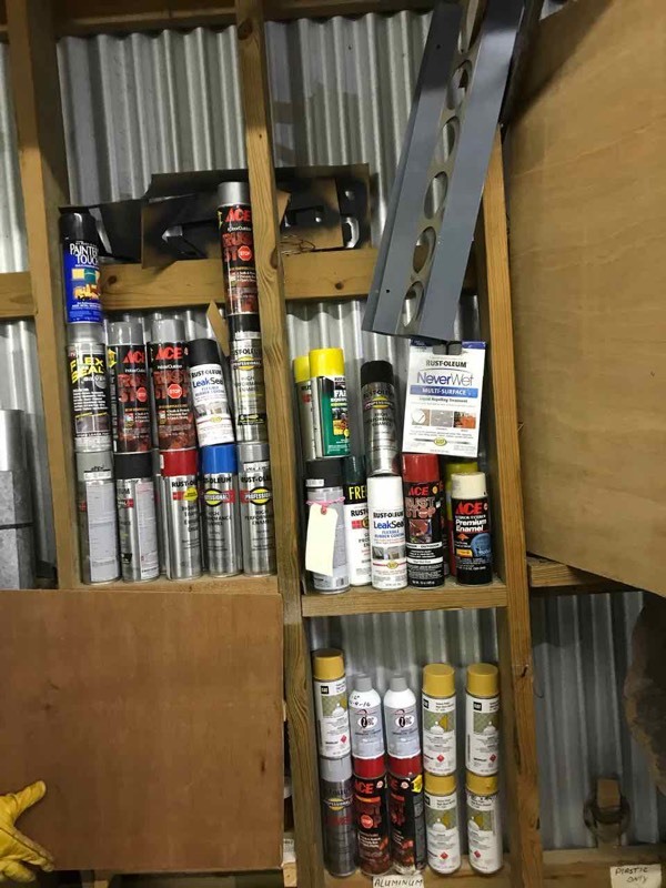 lot 27 image: Assorted spray paint