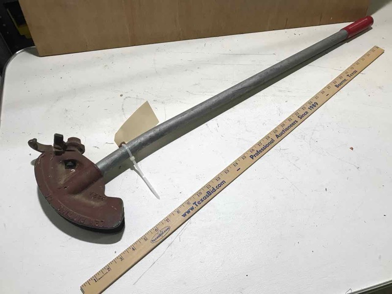 lot 50 image: Lew Fitting Co. Tubing bender