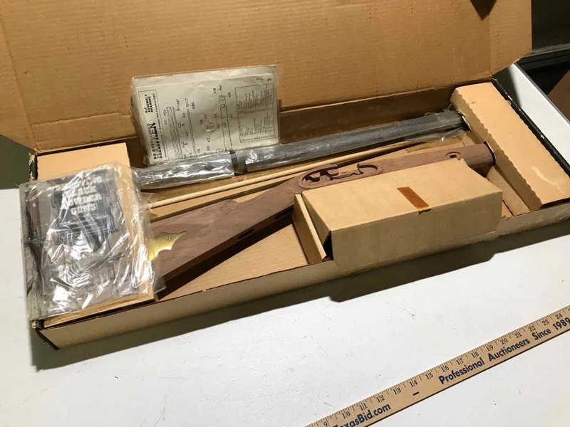 lot 91 image: Hawken Black Powder rifle kit, 50 cal.  Model 38