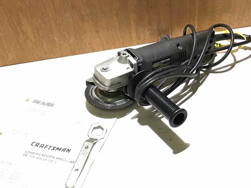 lot 103 image: Craftsman Industrial 4-12� in. Angle Grinder
