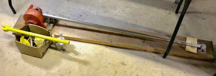 lot 129 image: Rebar bender and cutter with dies