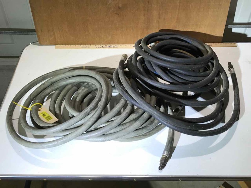 lot 138 image: Air Hose, 12� in. (2) grey & black