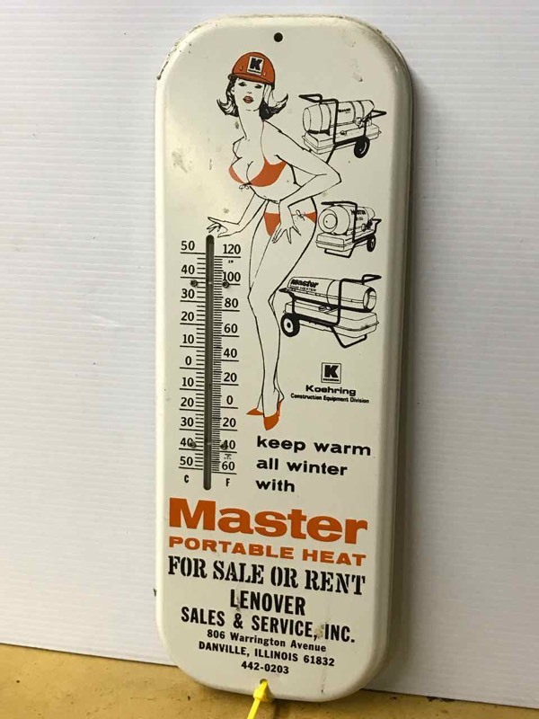 lot 146 image: Thermometer  Master Portable Heat