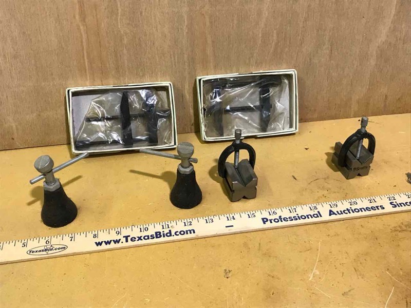 lot 174 image: Machinist Jacks & Clamps