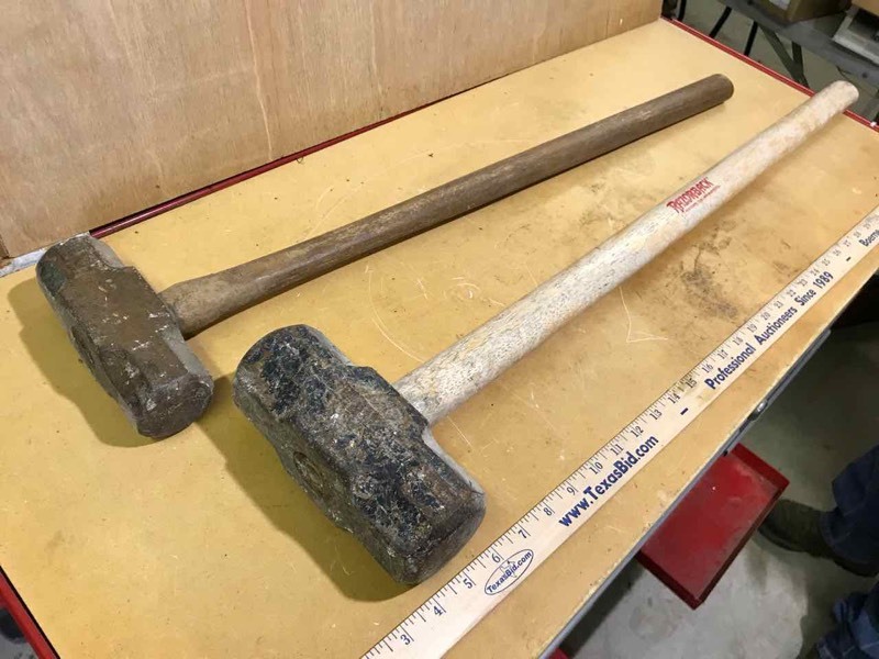 lot 234 image: (2) Sledge Hammers  6#, 12#