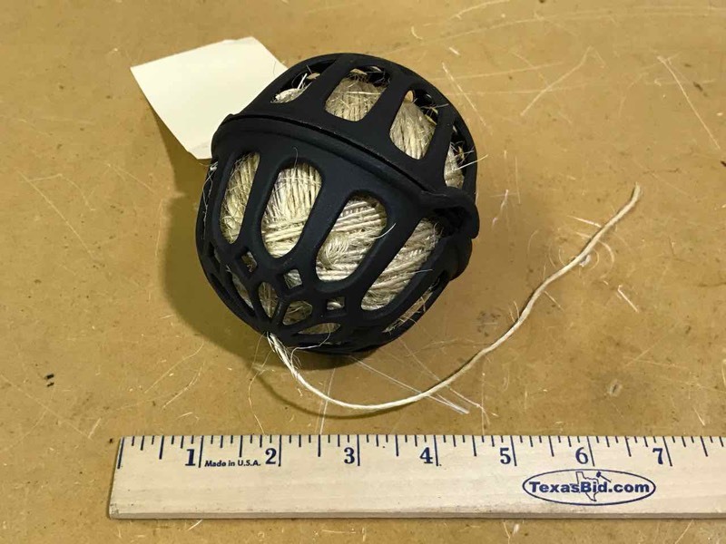 lot 266 image: Cast Iron String Holder and string