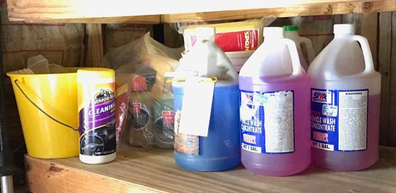 lot 293 image: Powerwash, Speed Shine, Aromorall, etc
