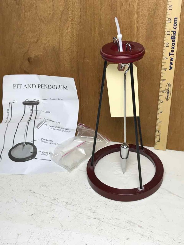 lot 349 image: Pit and Pendulum,  12� in. tall