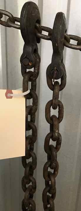 lot 544 image: Chain, 20 ft, 516 in with hooks