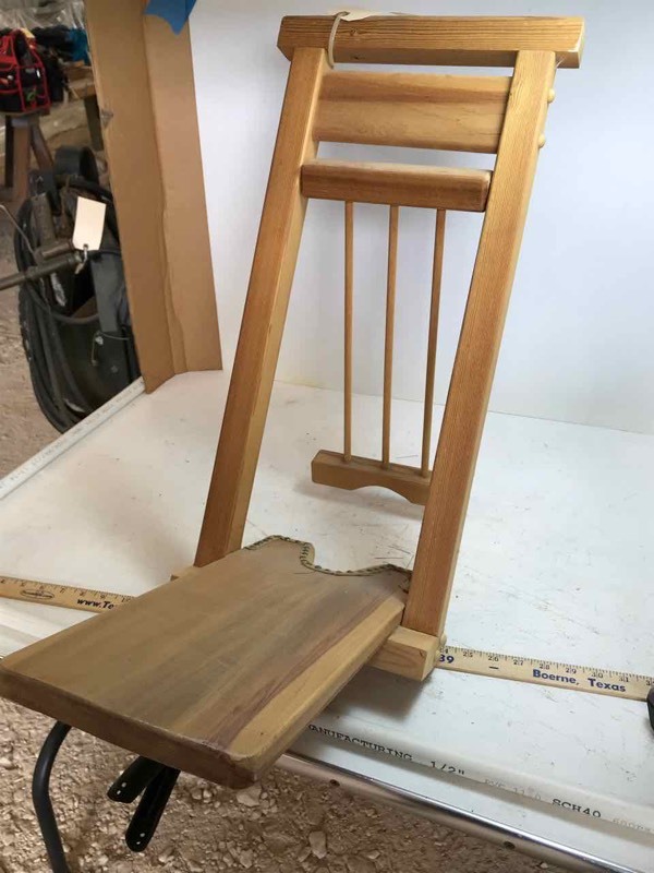 lot 573 image: Wooden Boot Jack