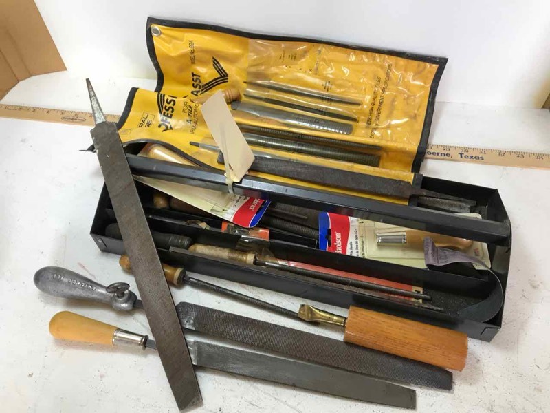 lot 612 image: Tray of Files Box with file set, Nicholson