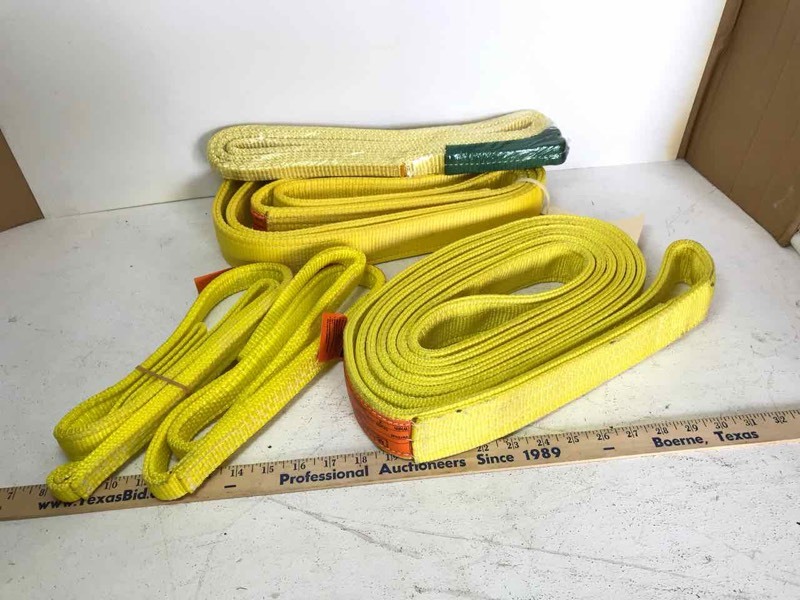 lot 626 image: Assorted Tow and Lifting Straps