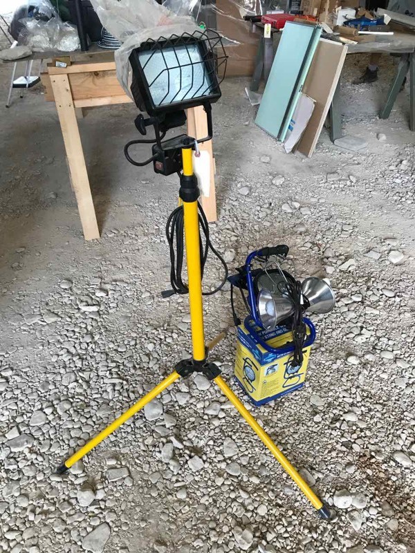 lot 731 image: Assorted Work Lights