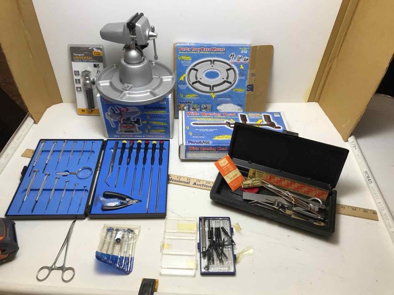 lot 736 image: PanaVise and Precision Tools