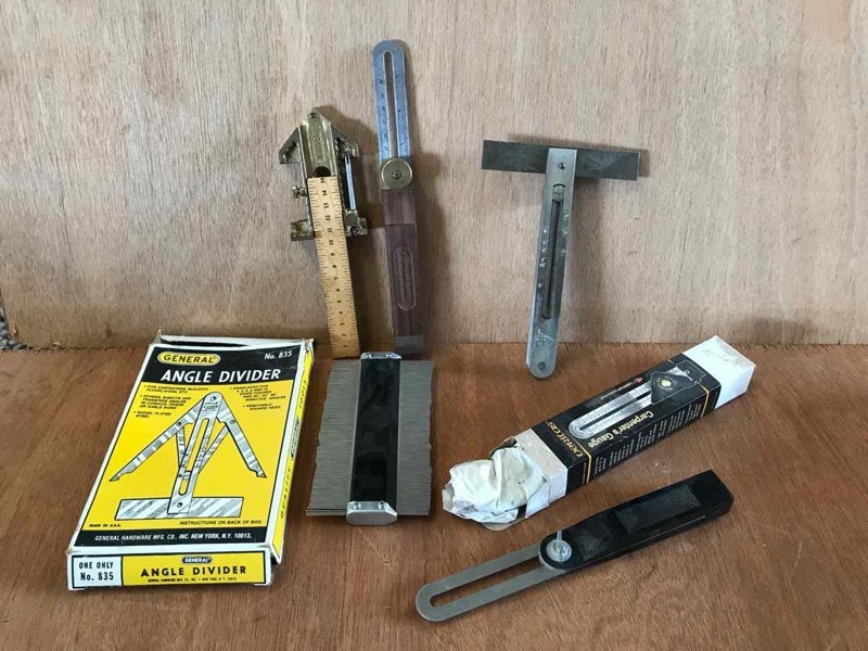 lot 776 image: Angle Divider, Angle Measurer, No. 1 Odd Jobs measurer