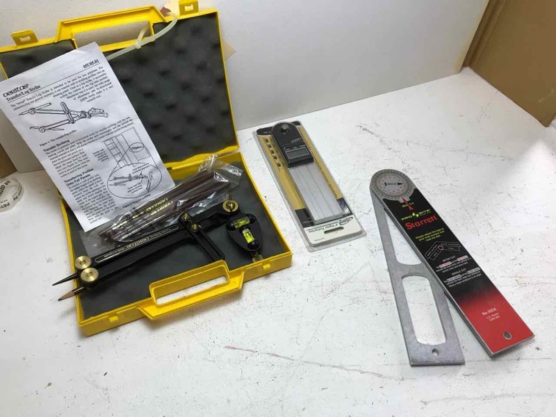 lot 822 image: Veritas Transfer Log Scribe, Digital Protractor