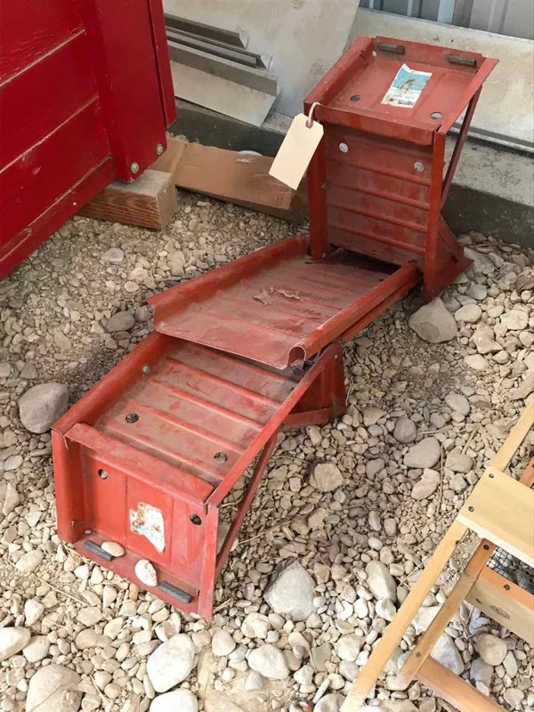 lot 843 image: Pair Folding Auto Ramps