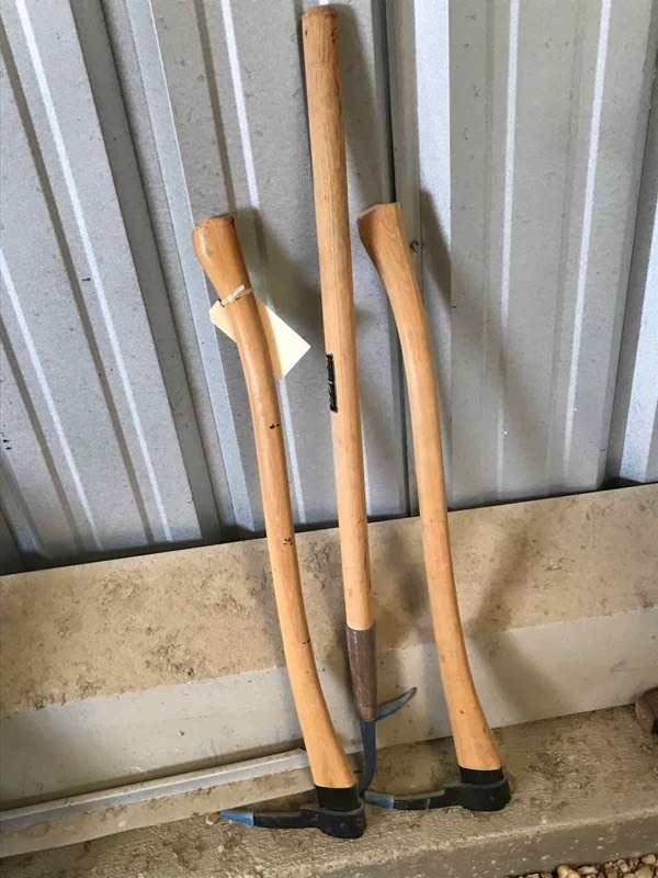 lot 849 image: (3) Logging Tools (picks)
