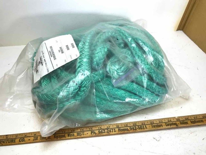 lot 877 image: Rope Samson Tenex 34 x 100 ft, Green