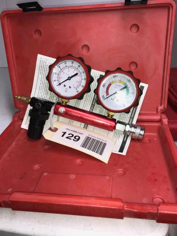 lot 129 image: Matco Cylinder Leakage Tester Model #CLT2APB