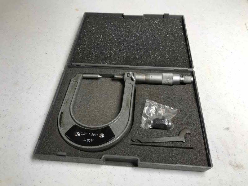 lot 144 image: Accu-Turn Micrometer 0.3-1.300 inch 0.001 inch