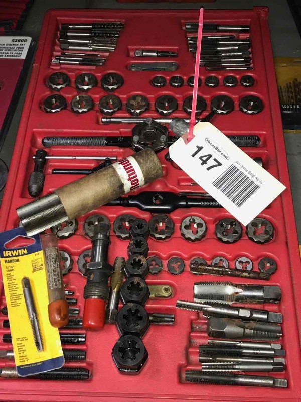 lot 147 image: Snap-On Tap & Die Set