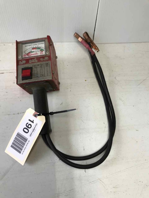 lot 190 image: Snap-On Battery Load Tester