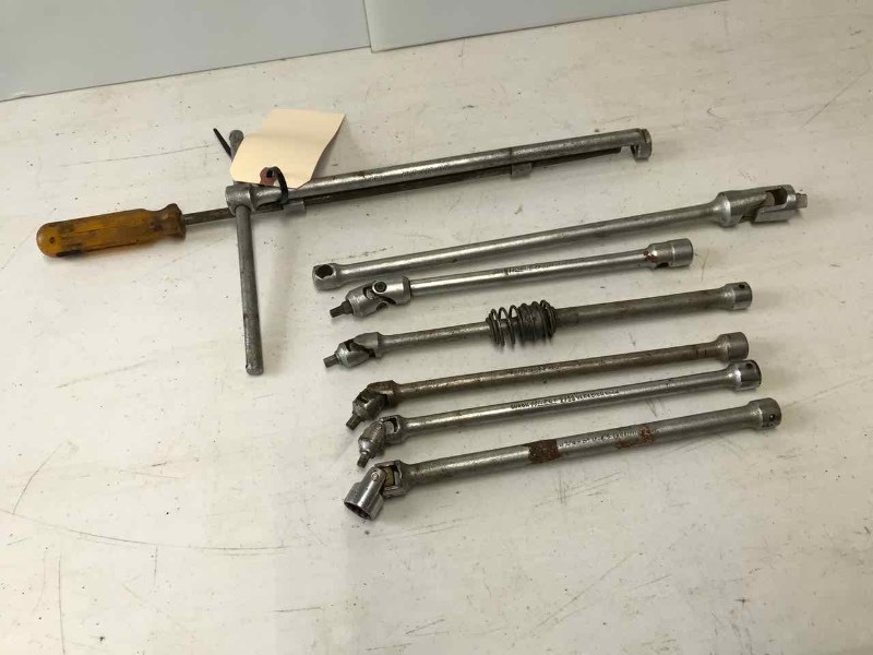 lot 228 image: (7) Asst. Swivel Sockets