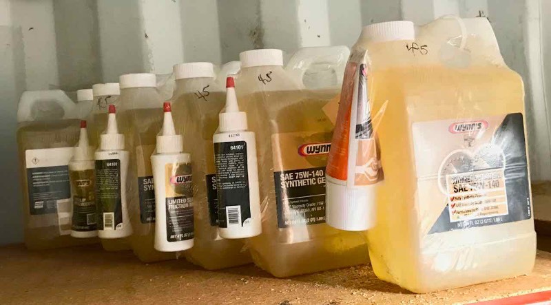 lot 234 image: (6 Bottles) Wynns Synthetic Gear Oil SAE75W-140